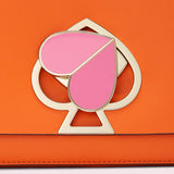 kate spade new york Nicola Twistlock Medium Juicy Orange Shoulder Bag-Seven Season