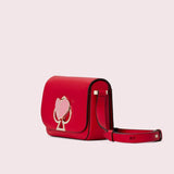 kate spade new york Nicola Twistlock Small Hot Chili Shoulder Bag-Seven Season