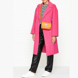 kate spade new york Nicola Twistlock Small Juicy Orange Shoulder Bag-Seven Season