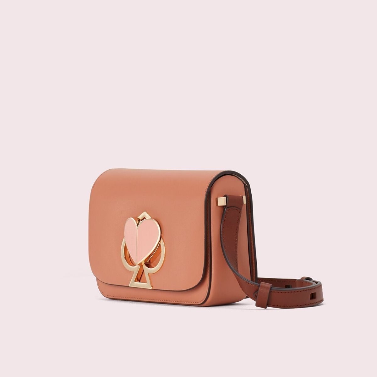 Nicola Twistlock Small Tawny Shoulder Bag - Seven Season