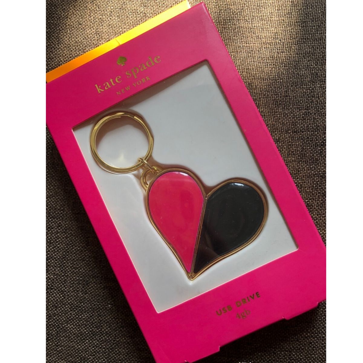 Shiny Heart Portable USB Drive Keychain - Seven Season
