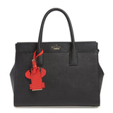 kate spade new york Shore Thing Crab Leather Luggage Tag-Seven Season