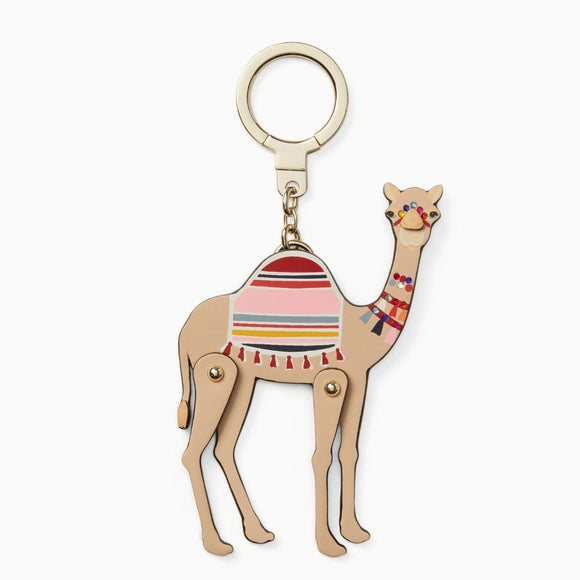kate spade new york Spice Things Up Camel Keychain-Seven Season