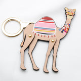 kate spade new york Spice Things Up Camel Keychain-Seven Season