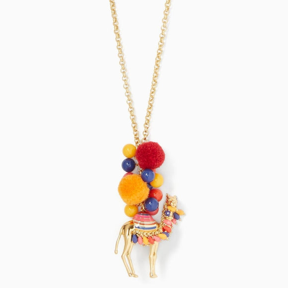 Spice Things Up Camel Pendant Necklace 