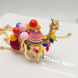 Spice Things Up Camel Pendant Necklace 