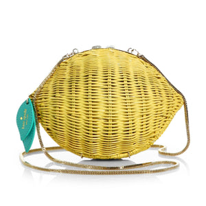 Kate spade online wicker clutch