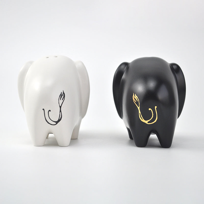 Elephant Salt and Pepper Shaker Set - Bunyaad