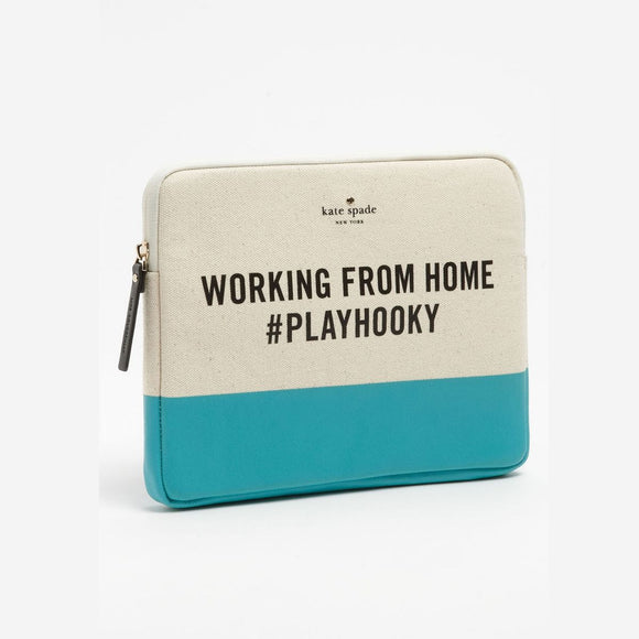 kate spade new york Working from Home iPad Sleeve-Seven Season